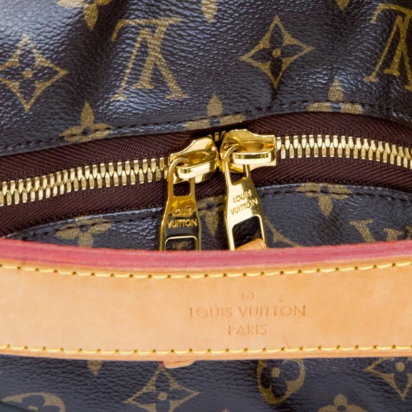 LOUIS VUITTON MONOGRAM CANVAS SULLY MM HANDBAG TJ3181 - Picture 6 of 16